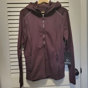 90 Degree Women's Hoodie XL by Reflex Italian Plum, Prove Them Wrong Zip…